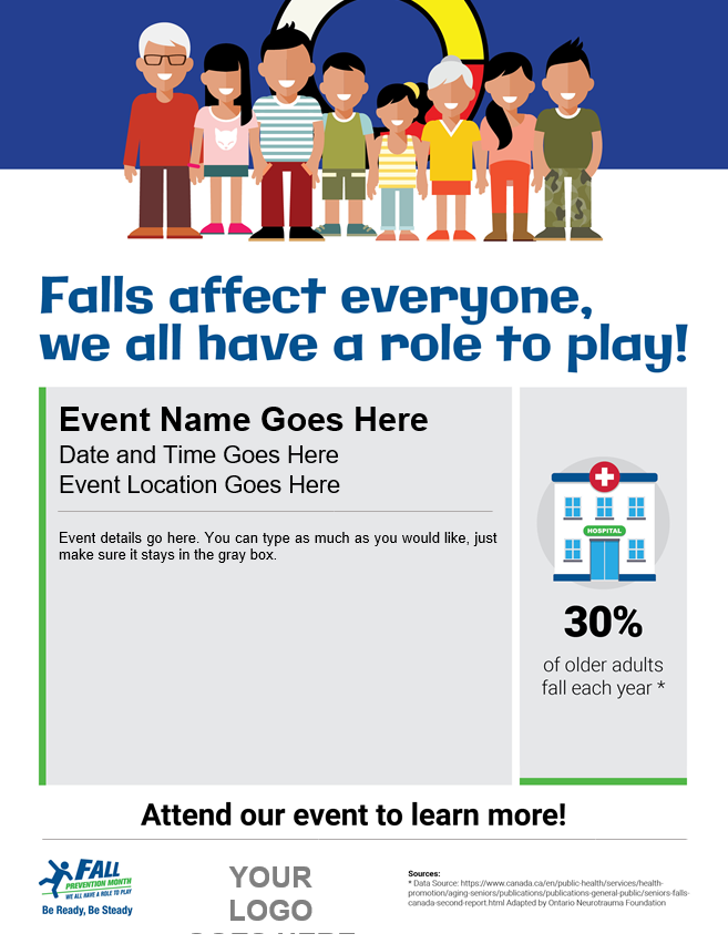 Fall Prevention Month Canada